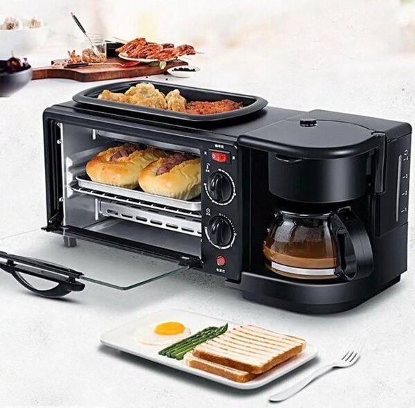 Four multifonctions avec cafetière