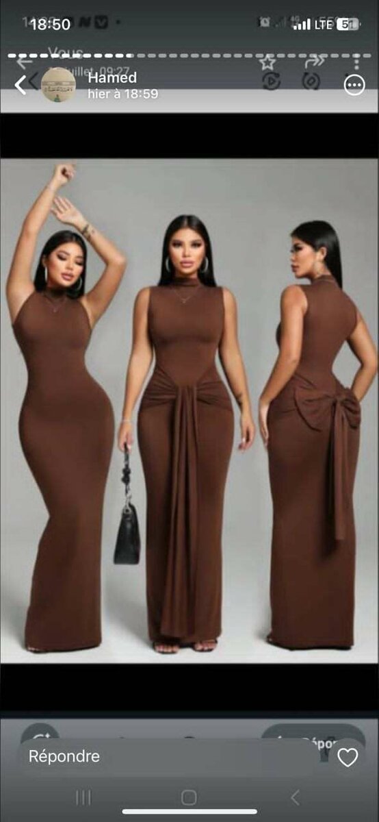 Robe moulante élégante