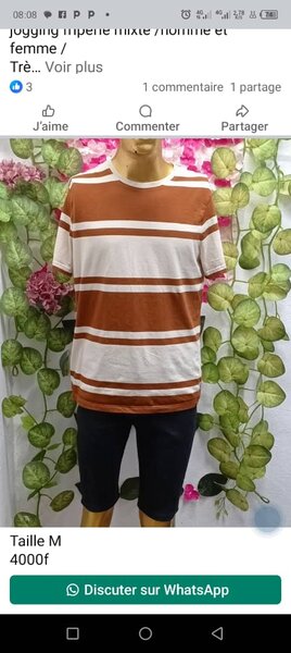 T-shirts décontractés pour hommes