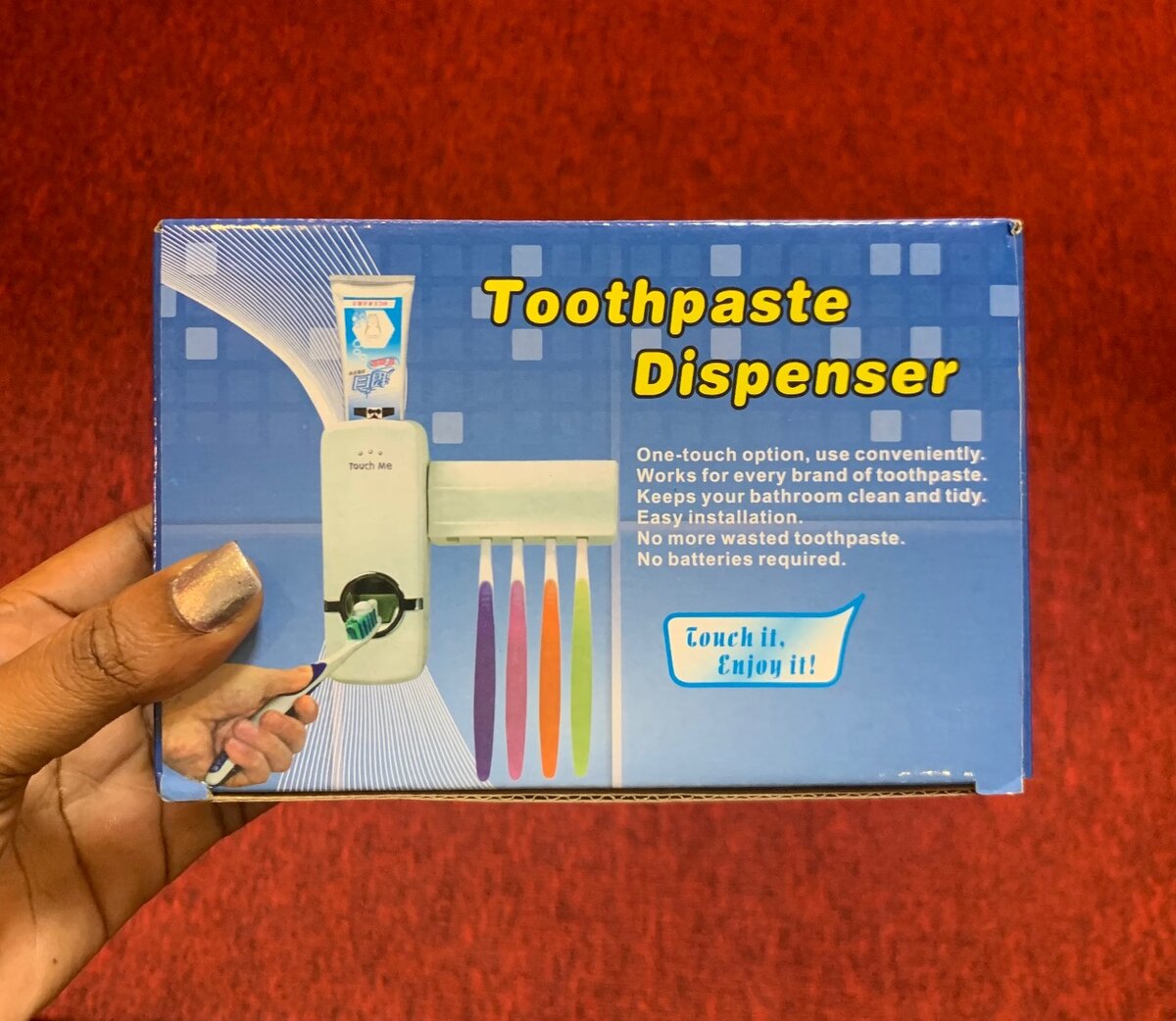 Toothpaste dispenser