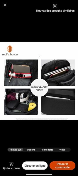 Sac à dos Arctic Hunter