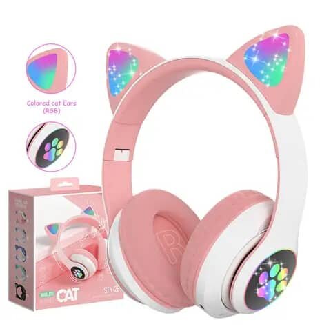 Cat Ear Bluetooth Headphones