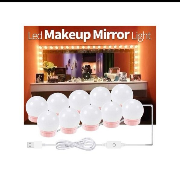 Lampes Pour Miroir De Maquillage, Ampoules Pour Coiffeuse, A