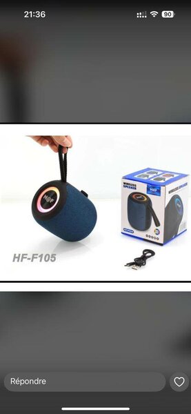 Enceinte portable Bluetooth HF-F105