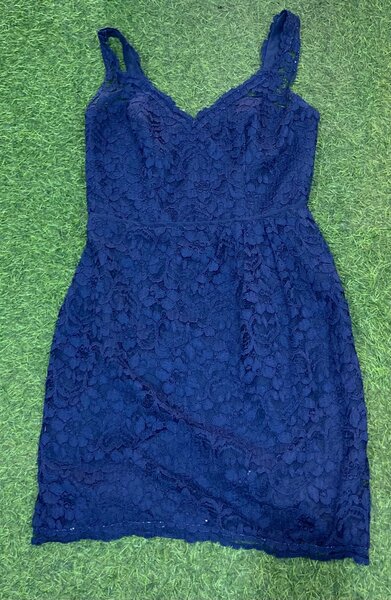 Thrift lace dress