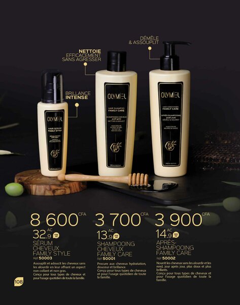 SÉRUM CHEVEUX, SHAMPOOING CHEVEUX ET APRÈS SHAMPOOING