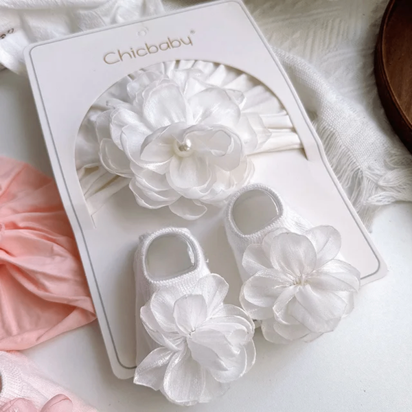 Bonnet + Bandeau 0-12 mois