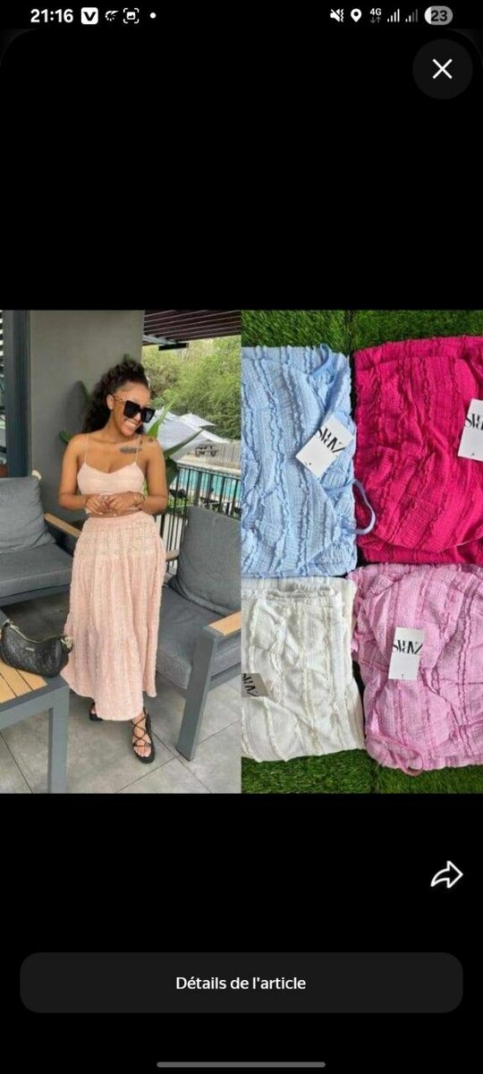 Robe Maxi d'Été Femme