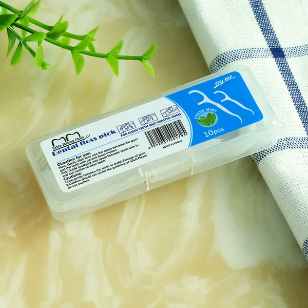 Lot de 10 fils dentaire x50