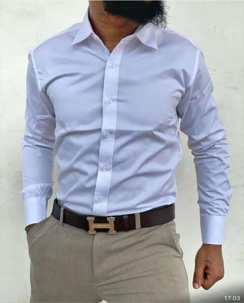 Mens plain smart shirts