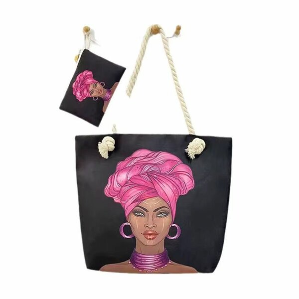 Sac cabas femme motif artistique