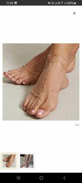 Foot anklet