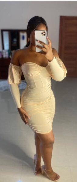  Shiny women's dress S,m,l,xl,2xl 