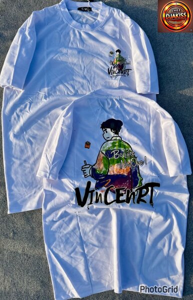 T-shirt artistique Vincent