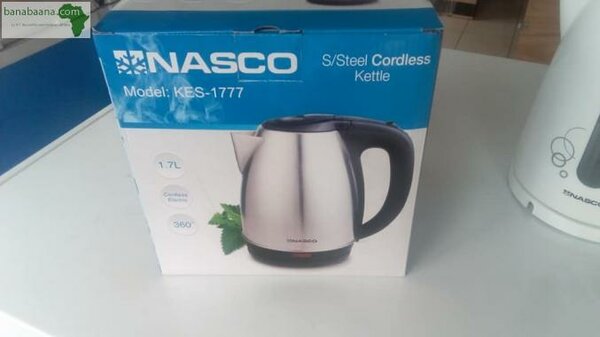 Bouilloire sans fil en acier inoxydable