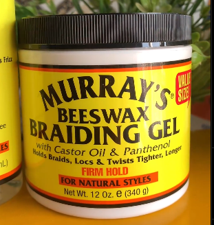 Murray’s beeswax braiding gel