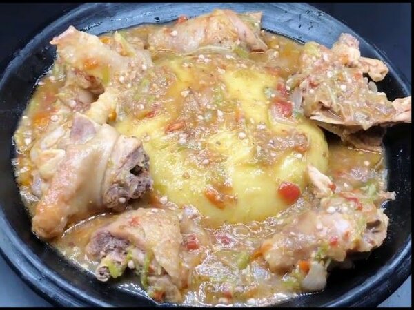 Plat Sauce Graine avec Viande