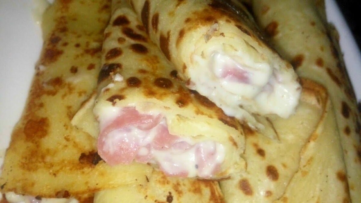 10 CRÊPES AU JAMBON-FROMAGE