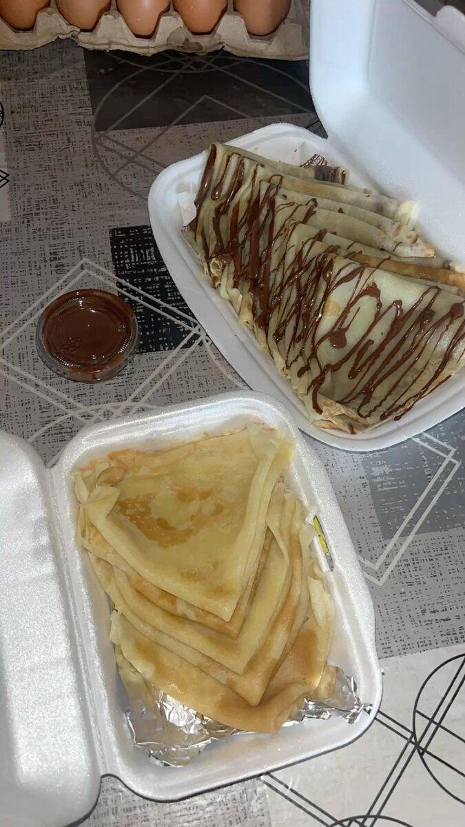Crepe au chocolat