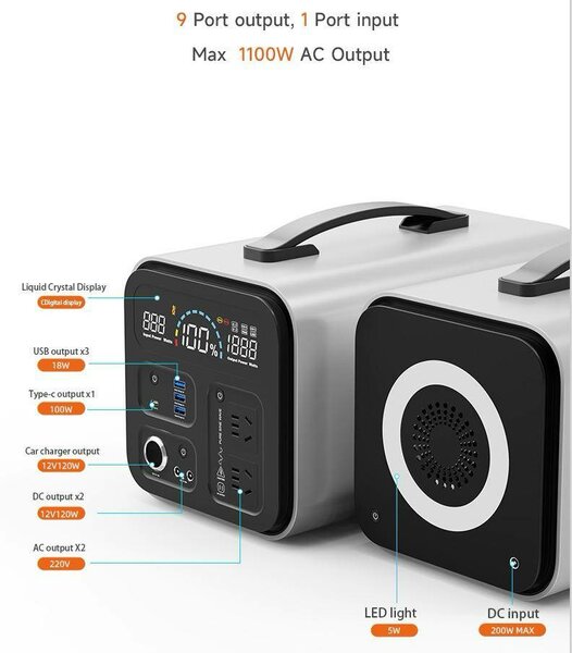 Portable power station