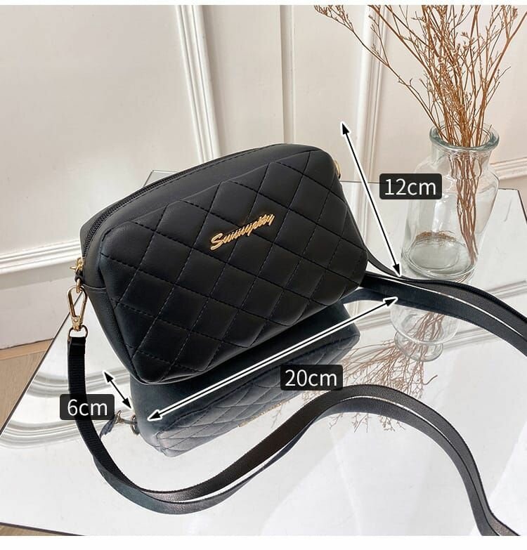 Sac à bandoulière matelassé