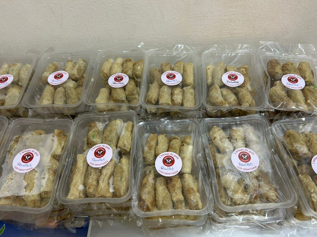 Nems au poulet et au boeuf