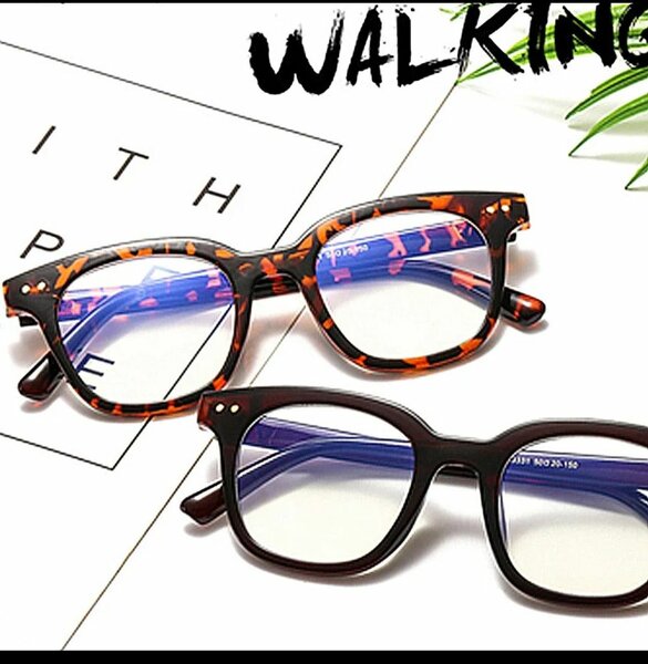 Lunettes rétro anti-lumière bleue