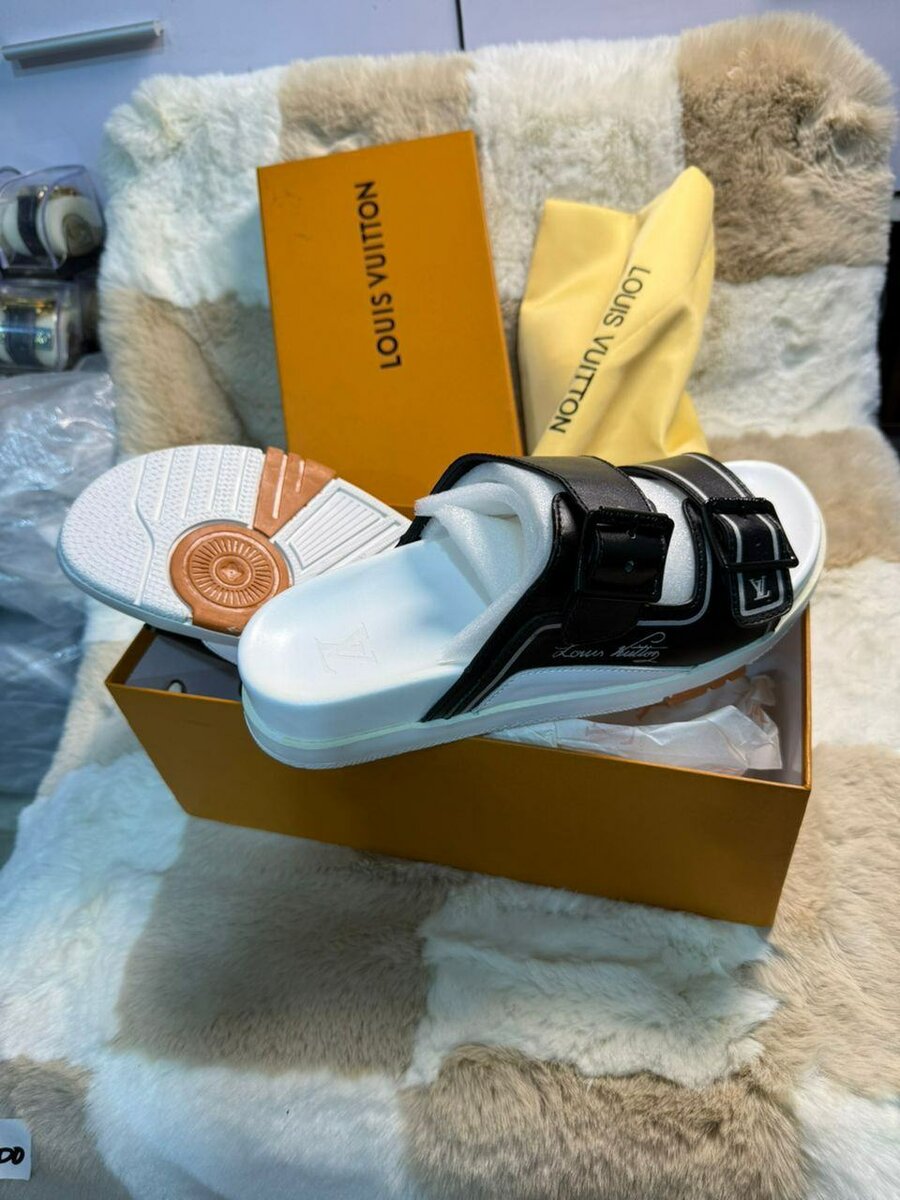 Tongs de luxe pour hommes