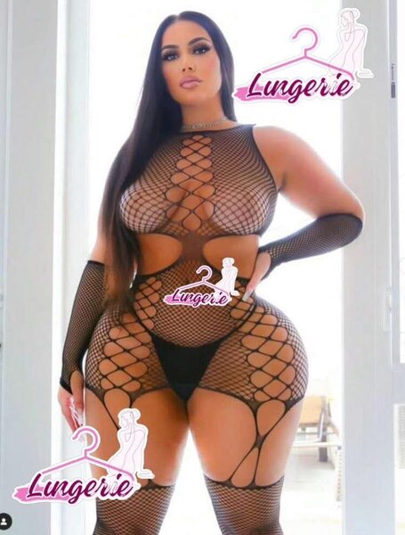 Tenue de lingerie en résille