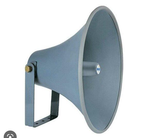 Haut-parleur à cornet industriel