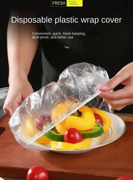 100pcs Film Alimentaire de Qualité Supérieure