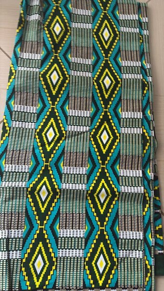 Tissu Wax Africain Géométrique