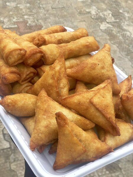 Mini boxe de nems croustillant