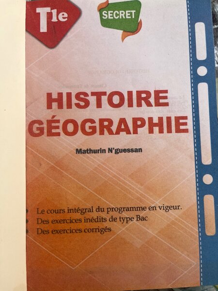 Histoire-Géographie Terminale