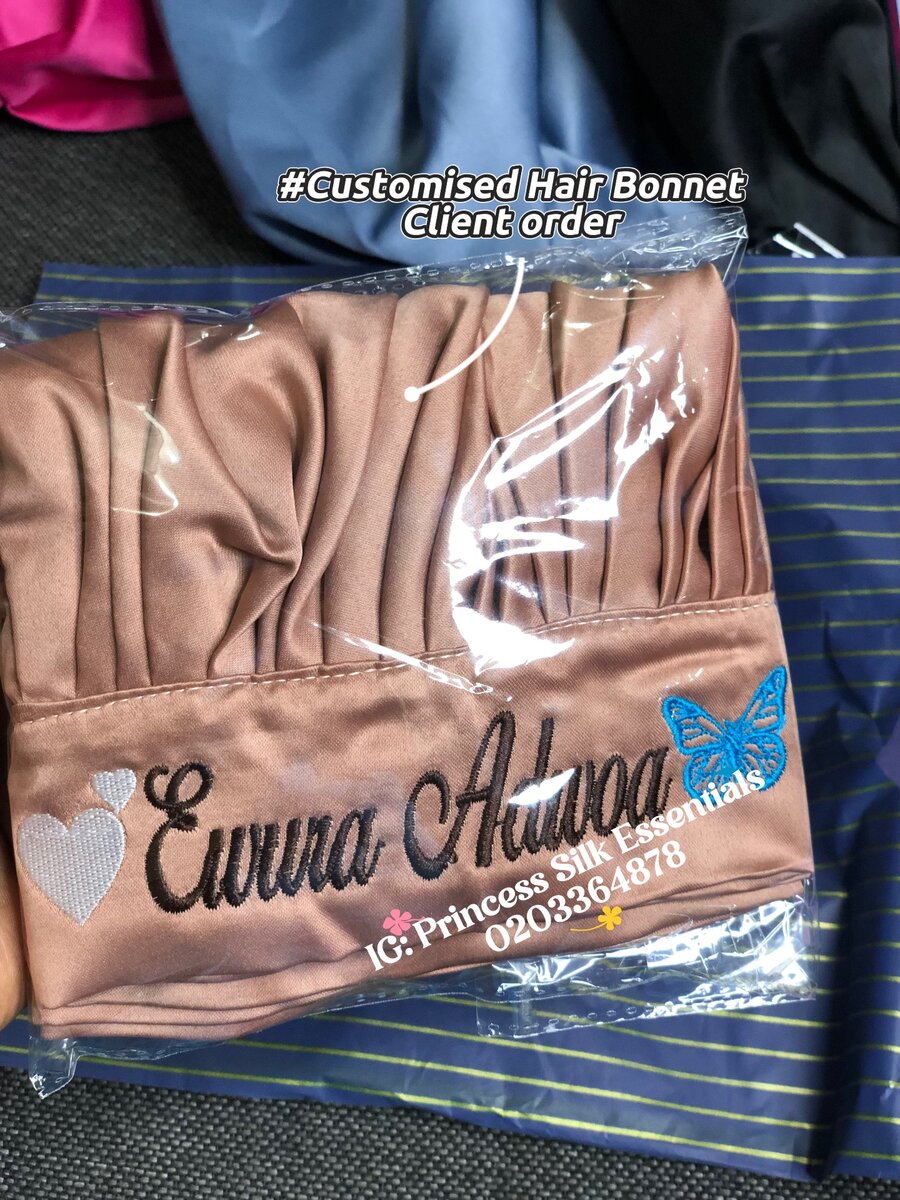 Customized Hair Bonnets