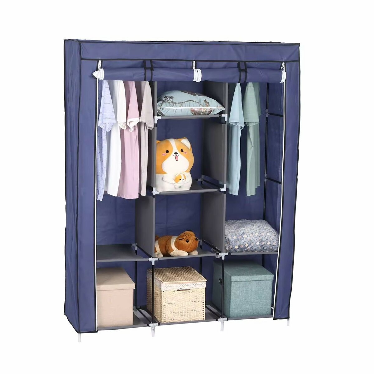 Armoire Pliable en Tissu avec