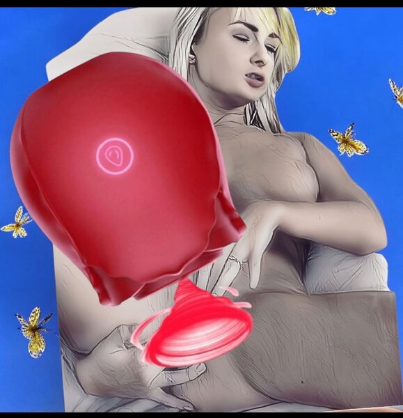 Stimulateur Clitoridien Rouge