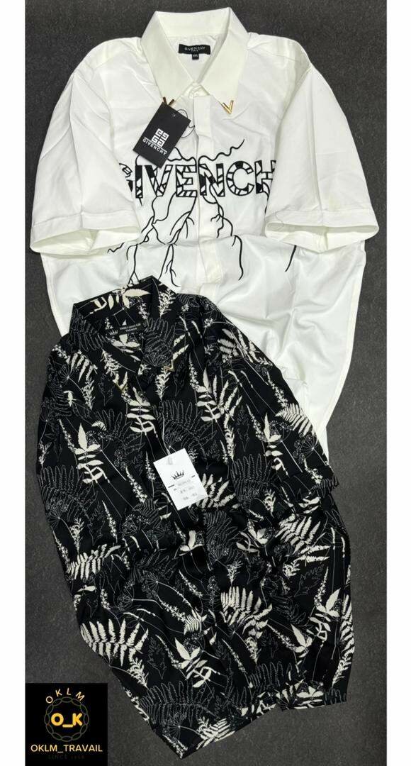 Chemises imprimées pour hommes