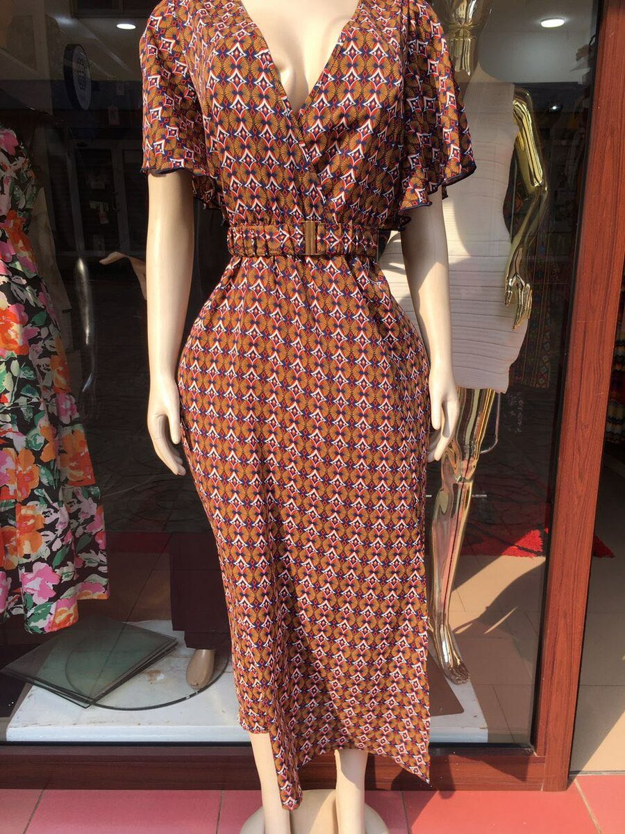 Dress available in sizes