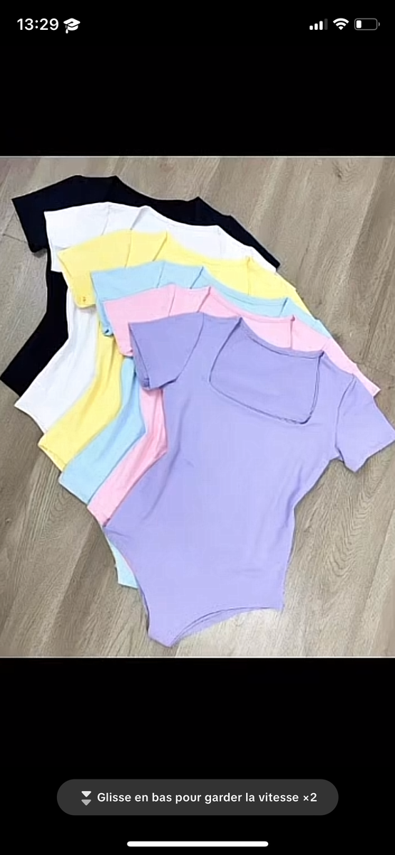 Bodysuits et Débardeurs Femme