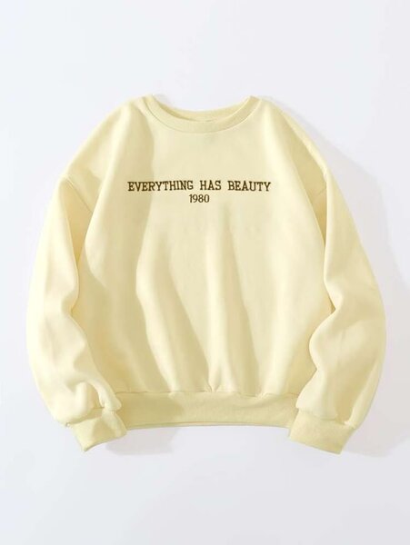 Unisex sweater shirt