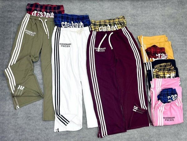 Pantalons de sport à carreaux