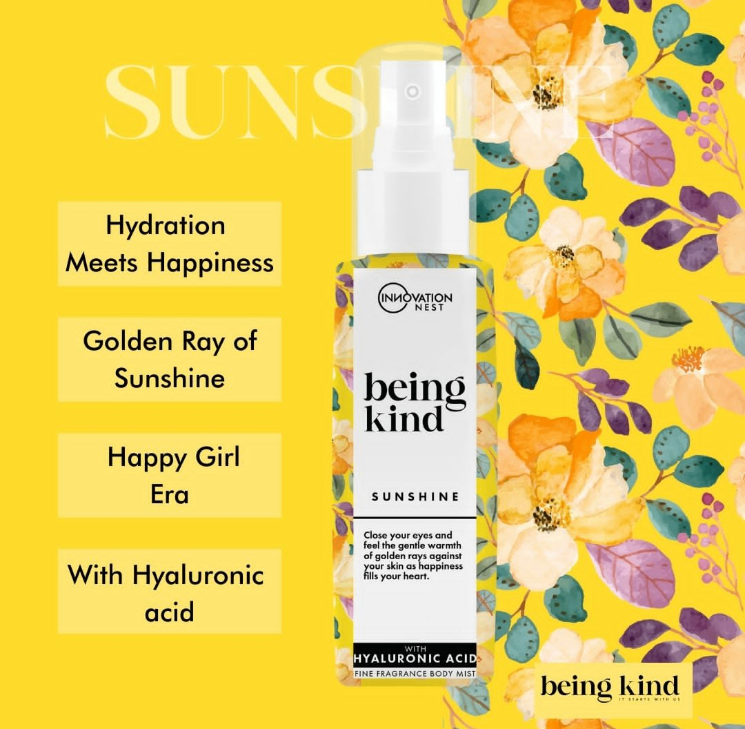SUNSHINE BODY MIST with HYALURONIC ACID