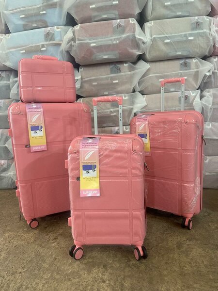 Travelling Bags - Pink (4 Sets)