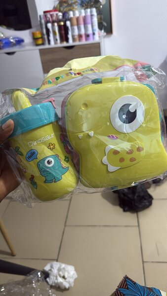 Ensemble repas dinosaure enfant