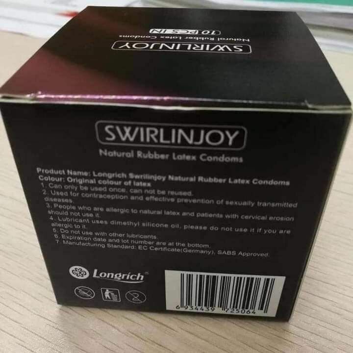 Préservatifs SwirlinJoy Longrich