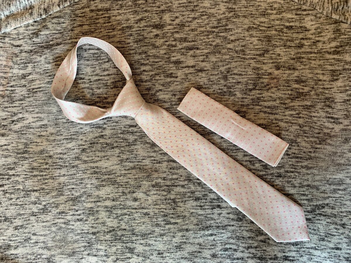 Ties and pocket square