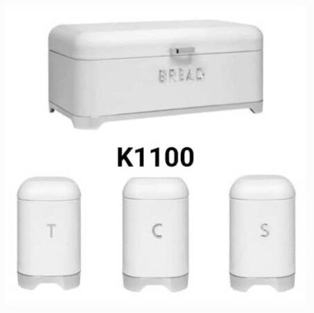 Set of bread bins