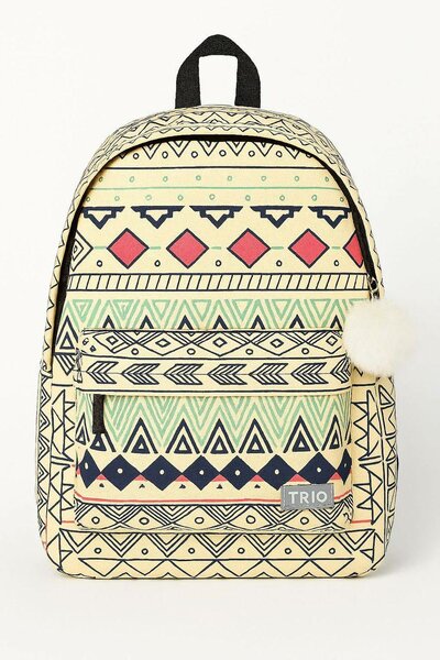 Sac à dos motifs ethniques