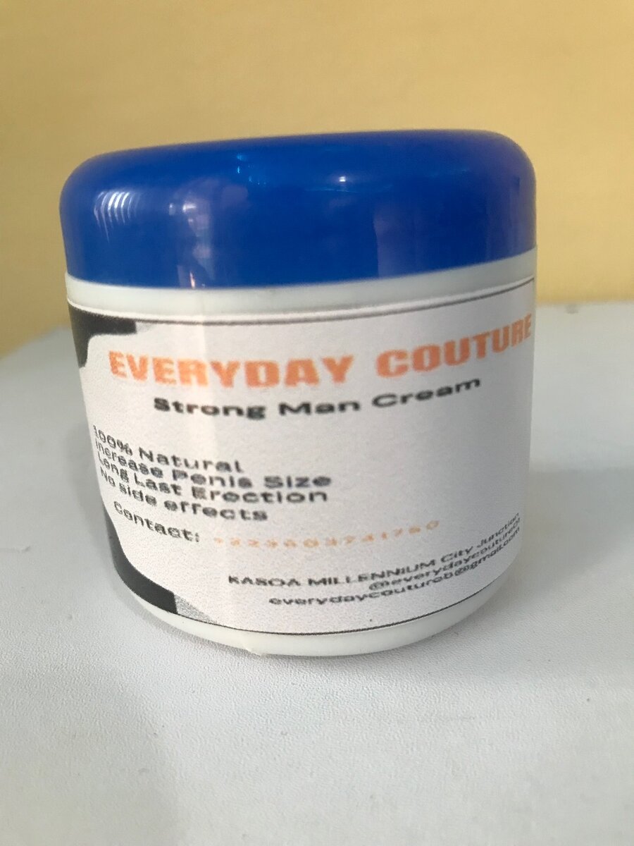 Strong man cream